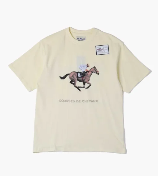Pal Sporting Goods Courses De Chevaux T-Shirt Sun Fade Yellow 320