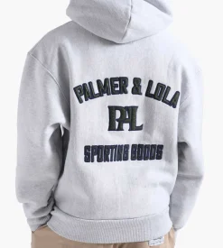 Pal Sporting Goods New Arch Logo Hoodie Light Gray Marl 210