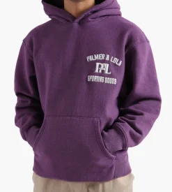 Pal Sporting Goods New Arch Logo Hoodie Bright Purple 930