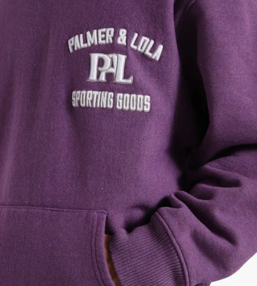 Pal Sporting Goods New Arch Logo Hoodie Bright Purple 930