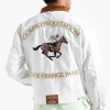 Pal Sporting Goods Off To The Races Riders Jacket Unbleached White 141