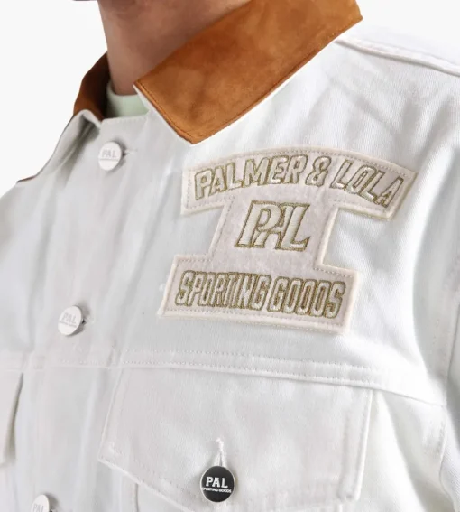 Pal Sporting Goods Off To The Races Riders Jacket Unbleached White 141