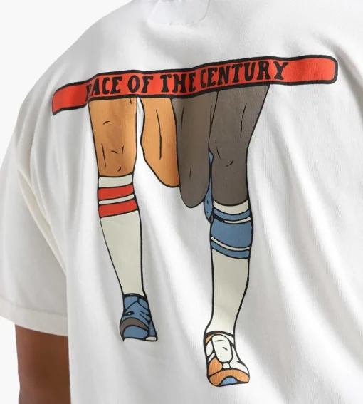 Pal Sporting Goods Race Of The Century T-Shirt Antique White 112