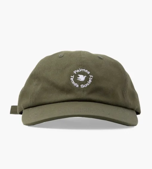 Palmes Circle 6-Panel Cap Olive