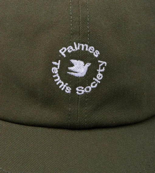 Palmes Circle 6-Panel Cap Olive