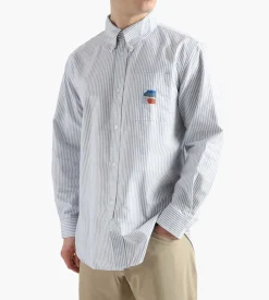 Palmes Deuce Shirt Blue Stripe