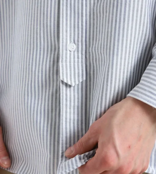 Palmes Deuce Shirt Blue Stripe