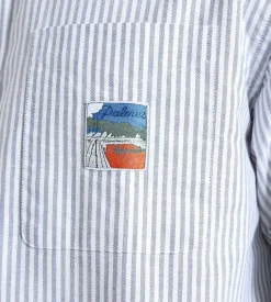 Palmes Deuce Shirt Blue Stripe