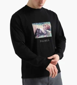 Palmes Field Longsleeve Black