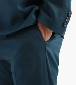 Palmes Fine Pleated Trousers Green