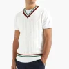 Palmes James Knitted Vest White