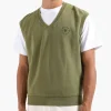 Palmes Leo Vest Olive