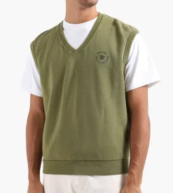 Palmes Leo Vest Olive