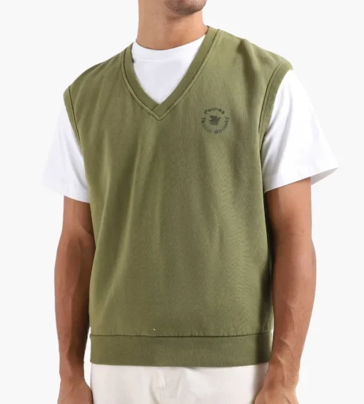 Palmes Leo Vest Olive
