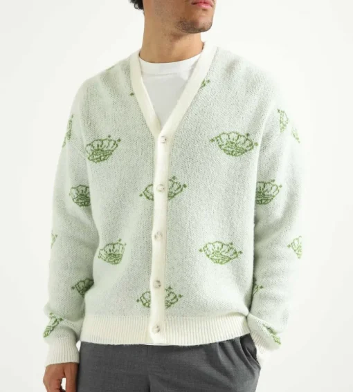 Palmes Pearl Cardigan Off-White
