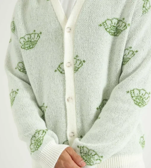 Palmes Pearl Cardigan Off-White