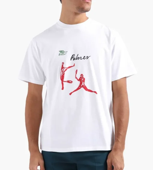 Palmes Sandy T-Shirt White