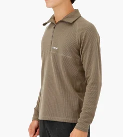 Parel Studios Nevis Quarter Zip Olive