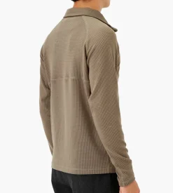 Parel Studios Nevis Quarter Zip Olive