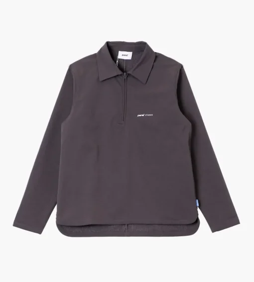 Parel Studios Prespa Quarter Zip Coal