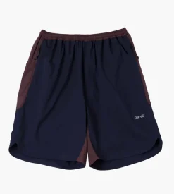 Parel Studios Sport Shorts Navy Brown