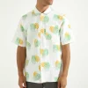 Pinkorange Brian Shirt White All-Over