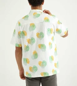 Pinkorange Brian Shirt White All-Over