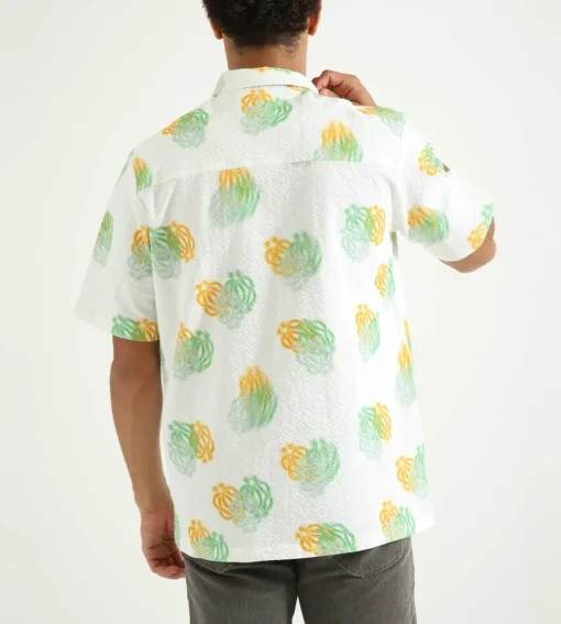 Pinkorange Brian Shirt White All-Over