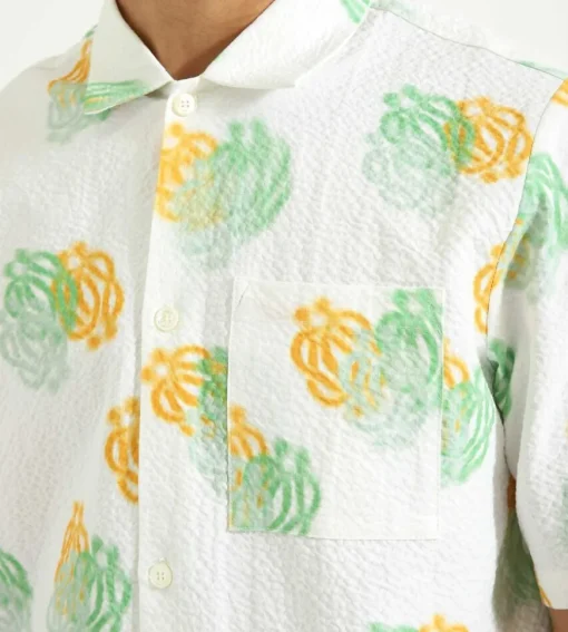 Pinkorange Brian Shirt White All-Over