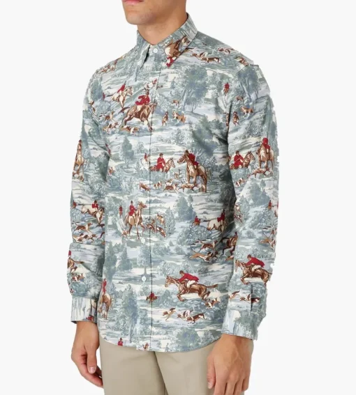 Polo Ralph Lauren Long Sleeve Sport Shirt Twilight Stroll