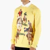 Polo Ralph Lauren Longsleeve Rugby Fall Yellow Five Horsemen