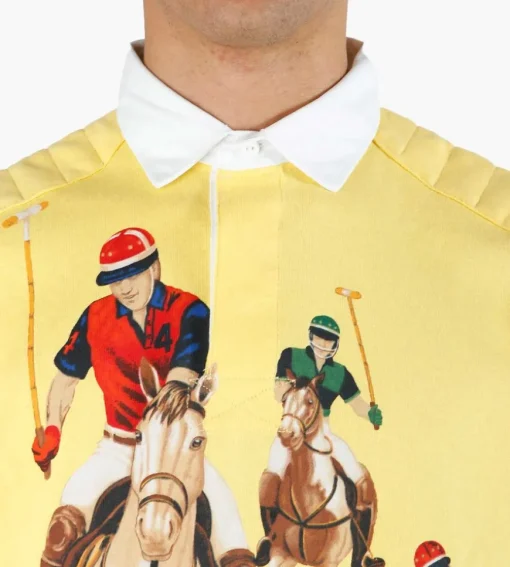 Polo Ralph Lauren Longsleeve Rugby Fall Yellow Five Horsemen