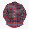 Polo Ralph Lauren Slb Dp Pcs Long Sleeve Sport Shirt 4900 Red Green