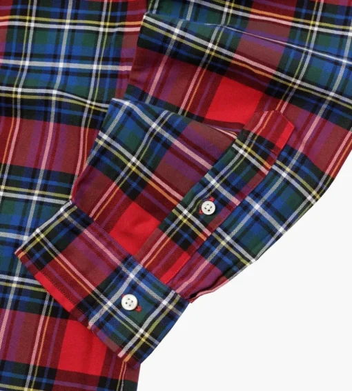 Polo Ralph Lauren Slb Dp Pcs Long Sleeve Sport Shirt 4900 Red Green