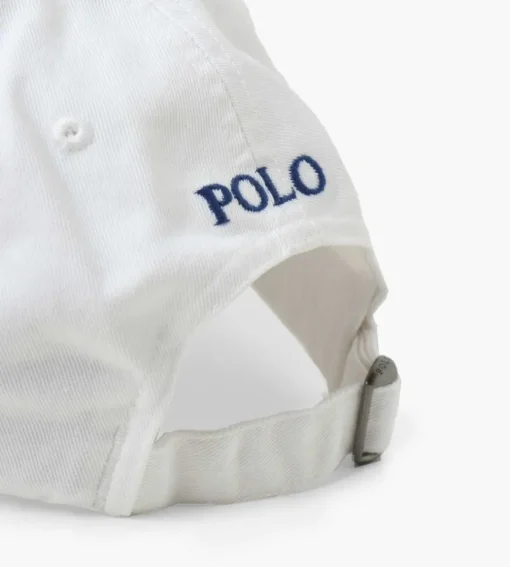 Polo Ralph Lauren Sport Cap Hat White Marlin Blue