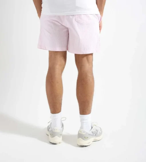 Polo Ralph Lauren Traveler Swim Carmel Pink Seersucker