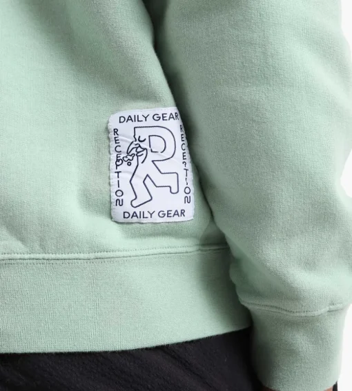 Reception Club Sweat Icon B Smoke Green