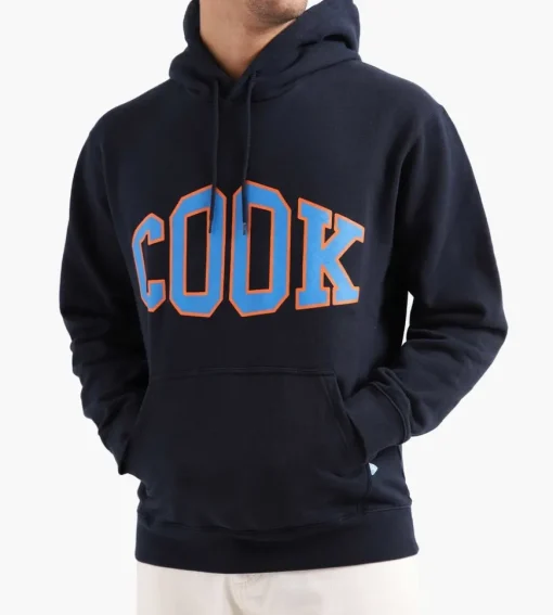 Reception Hooded Sweat Cook Dark Navy