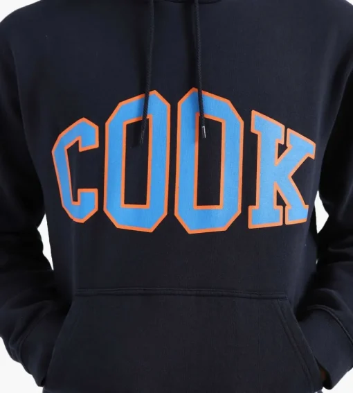 Reception Hooded Sweat Cook Dark Navy