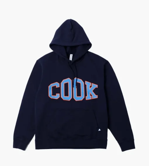 Reception Hooded Sweat Cook Dark Navy