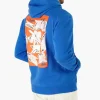 Reception Hooded Sweat Electric Blue