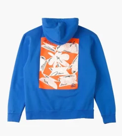Reception Hooded Sweat Electric Blue