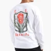 Reception Longsleeve Tee Carafe White