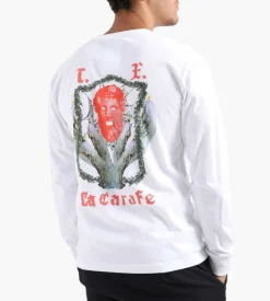 Reception Longsleeve Tee Carafe White