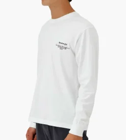 Reception Longsleeve Tee San Franceisco White