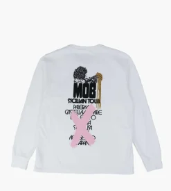 Reception Longsleeve Tee San Franceisco White