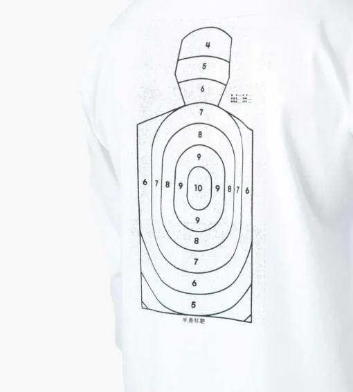 Reception Longsleeve Tee Target White