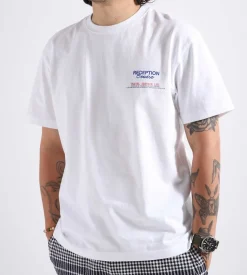 Reception Ss Tee Cruise Cotton Single Jersey White