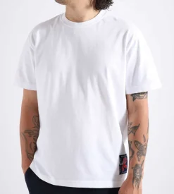 Reception Ss Tee Shrimp Cotton Single Jersey White
