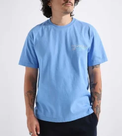 Reception Ss Tee Youth Cotton Single Jersey Granada Blue